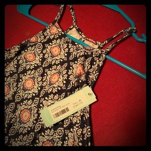 Nichelle knit maxi dress string top keyhole back